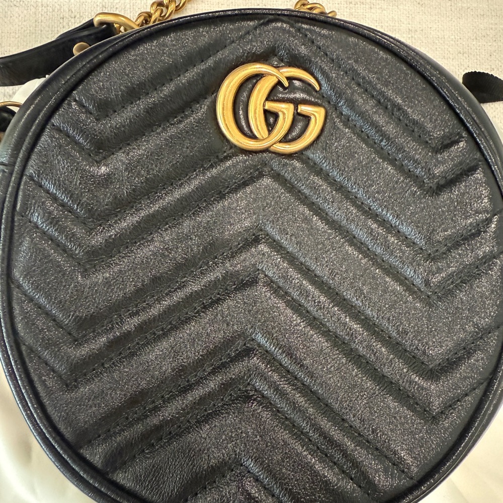 Gucci marmont black crossbody - Picture 6 of 7